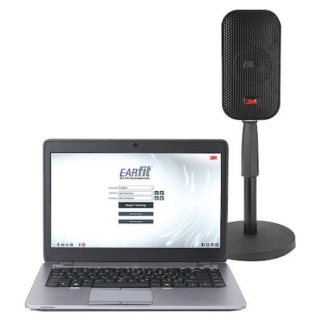 E-A-Rfit Ear Plug Fit Test System, 125 to 8000 Hz MPN:393-1100