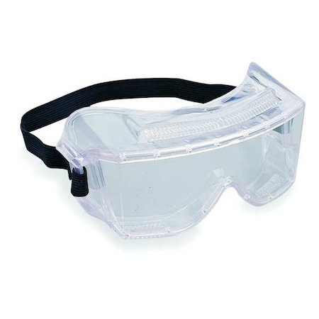 Safety Goggles, Clear Lens, Uncoated, Direct Vented, Rubber Strap, Centurion Series MPN:40300-00000-10