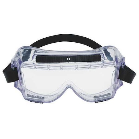 Safety Goggles, Clear lens, Uncoated, Indirect Vented, Rubber Strap, Centurion Series MPN:40304-00000-10