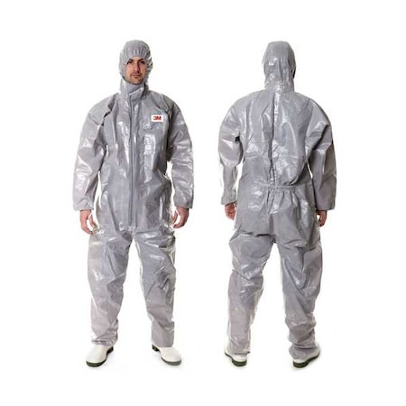 Coverall, M, Gray, Non-Porous Film Lam MPN:4570-M