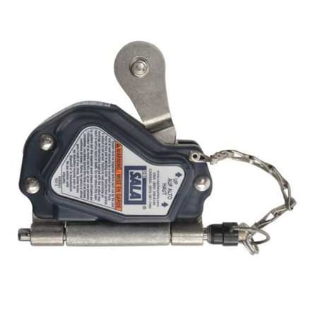 Rope Grab, Stainless Steel, 310 lb., Blue, For Rope Size: 5/8 in MPN:5000335