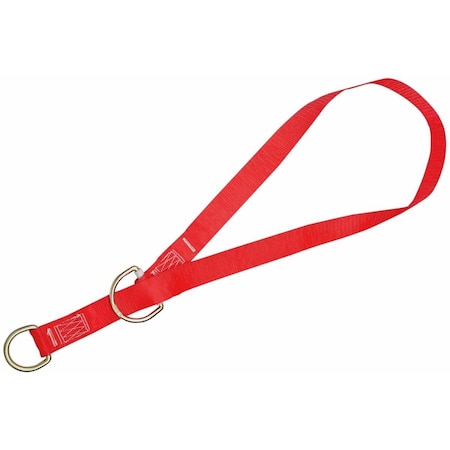 Tie-Off Adapter, 20 ft Length, 310 lb Weigth Capacity, Steel Anchor, D-Ring, 1 Workers per System MPN:5900582