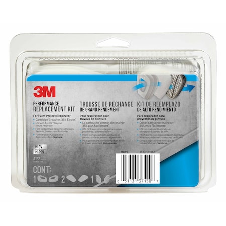 Paint Respirator Supply Kit, 6023PA1, PK5 MPN:6023P1-DC