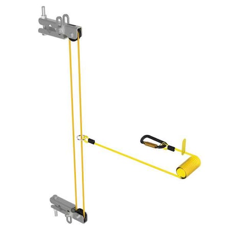 Ladder Anchor, 310 lb Weigth Capacity, 2, 700 lb Tensile Strength, 1 Workers per System MPN:6100566
