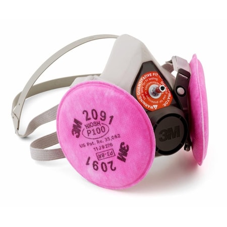 Probed Reusable Respirator Assy 6100, 4 PK MPN:6100Q