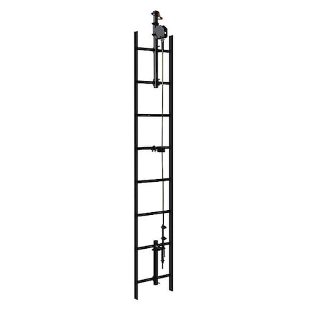Lad-Saf Cable Vertical Safety System, 40 ft Length, 620 lb Weight Capacity MPN:6118040