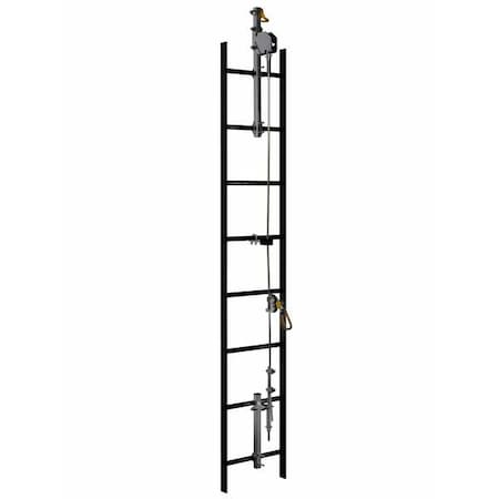 Lad-Saf Cable Vertical Safety System, 100 ft Length, 310 lb Weight Capacity MPN:6118100