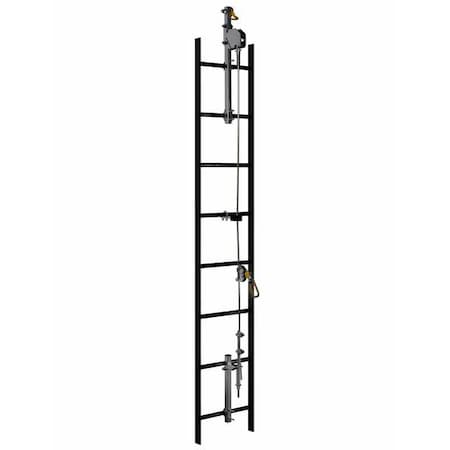 Lad-Saf Cable Vertical Safety System, 40 ft Length, 310 lb Weight Capacity MPN:6119040