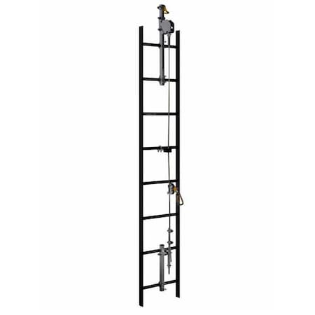 Lad-Saf Cable Vertical Safety System, 80 ft Length, 310 lb Weight Capacity MPN:6119080