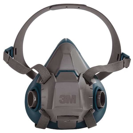 Half Mask Respirator, Rugged Comfort 6500, Not Rated, Bayonet, Size, L 0 Cartridges Included MPN:6503