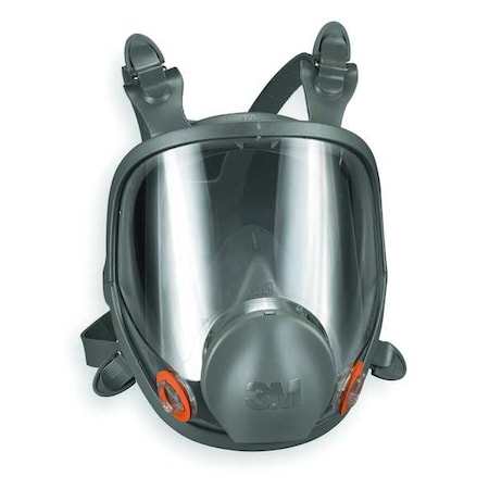 Full Facepiece Reusable Respirator, With Cool Flow Valve, 6000 Series, Size Medium MPN:6800