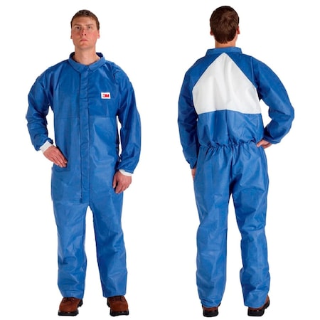 Protective Coverall, Dispos., Bk, L, PK25 MPN:7000089024