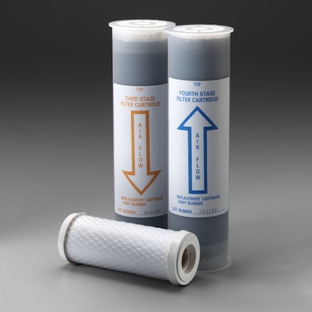 Replacement Filter Kit, Supplied Air, White MPN:72010