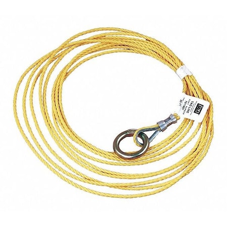 25 ft.L Tagline 25Ft Oring Cut Ends 3/16 Poly MPN:7211857