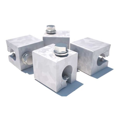 Z Maxi Clamp, 2 in Length, 310 lb Weigth Capacity, Steel Anchor, Clamp MPN:7241204
