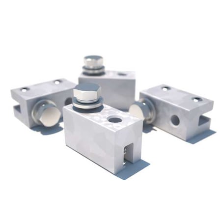 E Maxi Clamp, 2 in Length, 310 lb Weigth Capacity, Steel Anchor, Clamp MPN:7241206