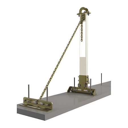 SecuraSpan Kit, End Anchor, Retrofit Rebar Stud, Not Applicable Length, 310 lb Weight Capacity MPN:7400053