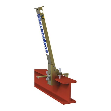SecuraSpan Securaspan Horizontal System Stanchion, Not Applicable Length, 310 lb Weight Capacity MPN:7400055