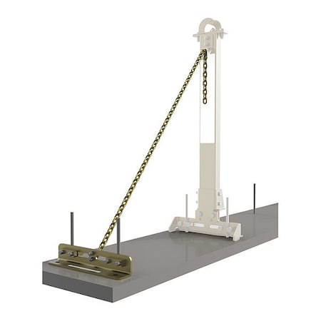 SecuraSpan Base Assy, Tieback, Rebar Stud, Securaspan, Not Applicable Length, 310 lb Weight Capacity MPN:7400214