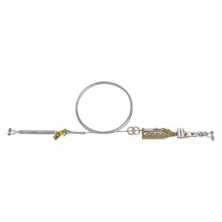 Sayfline™ Cable Horizontal Lifeline System, 20 ft. Length, 310 lb. Weight Capacity MPN:7602020