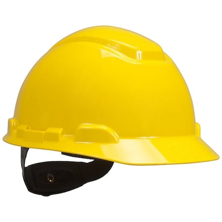 Hard Hat, HDPE, Pressure Diffusion Ratchet Suspension, Type 1, Class C, High-Visibility Yellow MPN:76447-NUV-H702RL