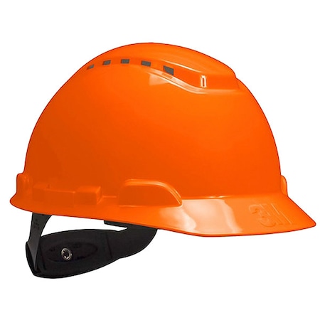 Hard Hat, HDPE, Pressure Diffusion Ratchet Suspension, High-Visibility Orange MPN:76450-NUV-H707VL