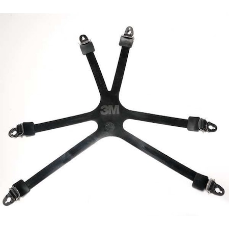 Headstrap Assembly, Black, Silicone MPN:7893S