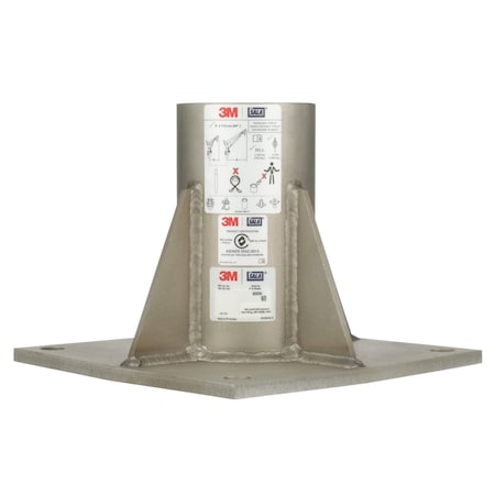Davit Base, Stainless Steel, 12 in W MPN:8000096