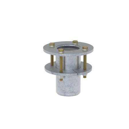 Davit Base, Steel, 10 in W MPN:8000099