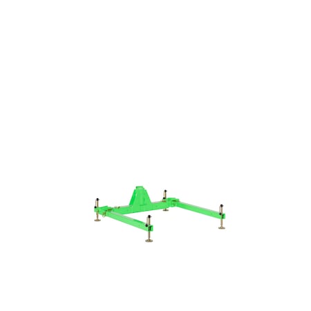 Davit Base, Aluminum, 74.75 in W MPN:8000104