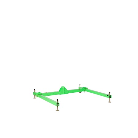 Davit Base, Aluminum, 102.875 in W MPN:8000105