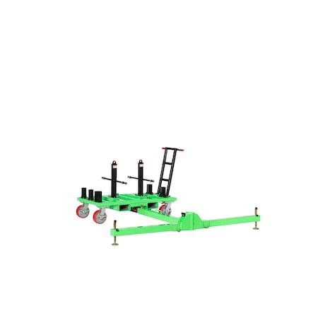 Confined Space Cart Base, Green MPN:8000106