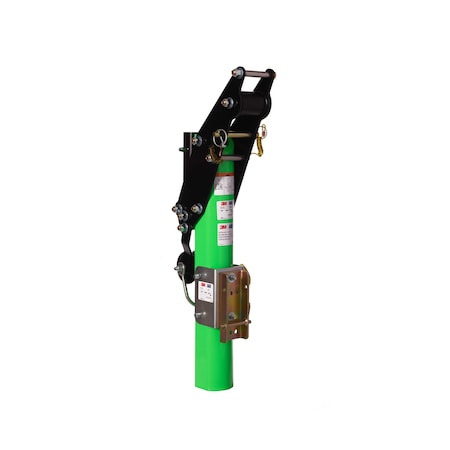 Upper Davit Mast, 14-44 in Offset, Green MPN:8000109