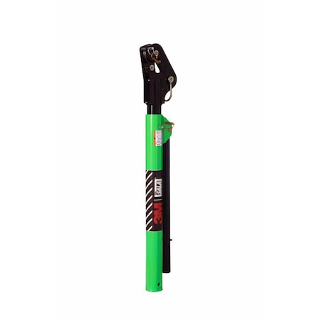 Davit Arm, 27-44 in Offset, Aluminum, Green MPN:8000111