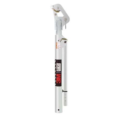 Davit Arm, 27-44 in Offset, Aluminum, Green MPN:8000135
