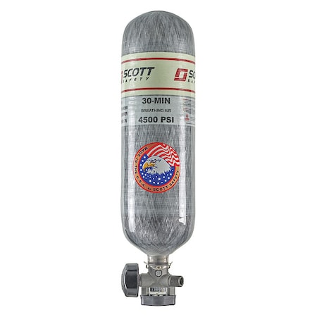 SCBA Cylinder, 4500 pis, 30 min., Filled MPN:804721-35