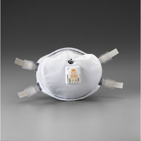 N100 Disposable Respirator w/ Valve, Universal, PK20 MPN:8233Q