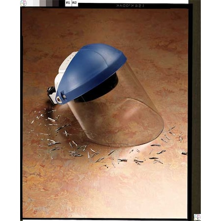 Face Shield, Clear Visor, Propionate, Ratchet Suspension, Uncoated Lens MPN:82782-00000