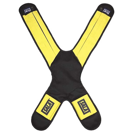 Shoulder/Back Pad, Polyurethane, Nylon, Universal, Delta Series Harnesses, Not Applicable MPN:9501207