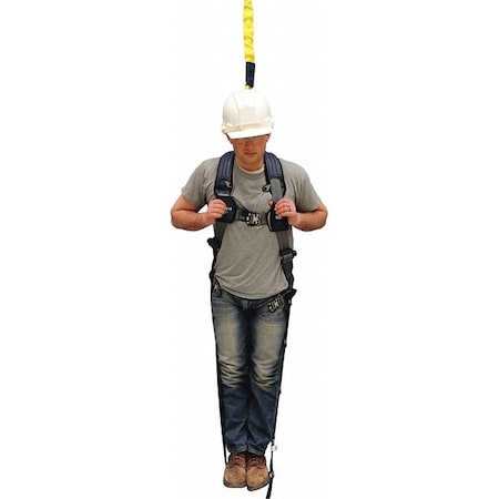 Suspension Trauma Relief Strap, Nylon, Universal, Hot Work Harnesses, 310 lb MPN:9505712