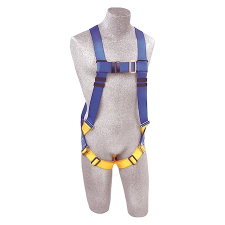 First™ Full Body Harness, Universal, 310 lb., Friction / Pass-Through Chest/ Back D-Ring MPN:AB17530