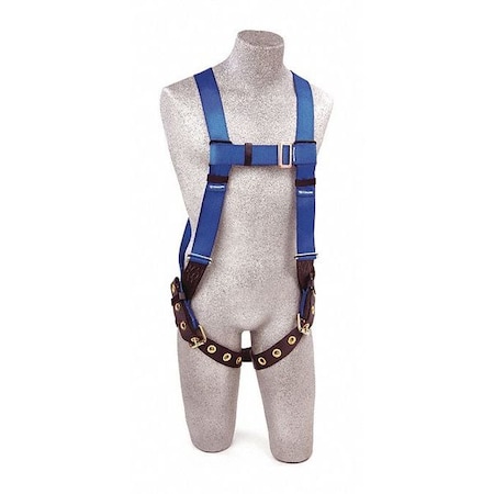 First™ Full Body Harness, XL, 310 lb., Mating Chest/ Tongue Leg Straps, Back D-Ring MPN:AB17550XL