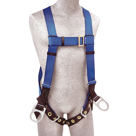 First™ Full Body Harness, XL, 310 lb., Mating Chest/ Tongue Leg Straps, Back, Front, Side D-Ring MPN:AB17560XL
