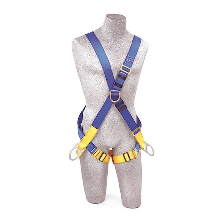 Protecta® Positioning Harness, 2XL, 420 lb., Back, Front, Side D-Ring MPN:AB17611
