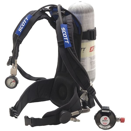 Industrial SCBA, ACSi, Carbon Fiber Cylinder, Thermoflex Backframe, 4, 500 psi MPN:ACS3A4043003101