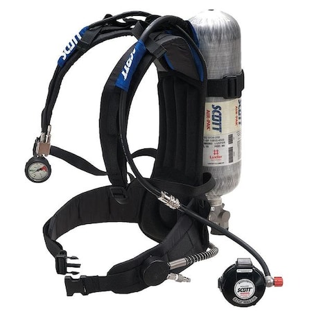Industrial SCBA, ACSi, Carbon Fiber Cylinder, Thermoflex Backframe, 4, 500 psi MPN:ACS3A4043013101