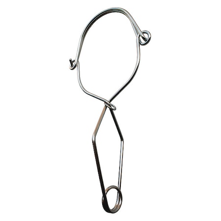 Anchorage Connector, 16 3/4 in Length, 310 lb Weigth Capacity, Stainless Steel Anchor, Pivot D-Ring MPN:AJ303A