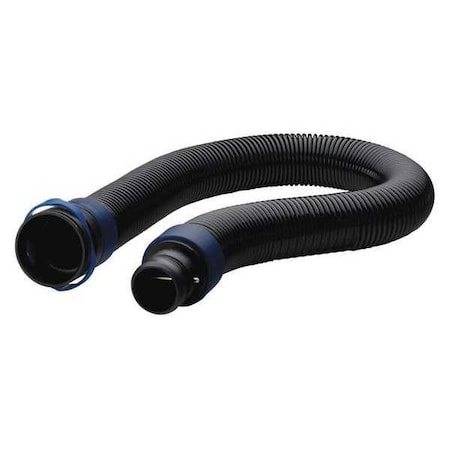 Length Adjusting Breathing Tube, For Use With Versaflo PAPR, Quick Release Swivel Connection, Black MPN:BT-30