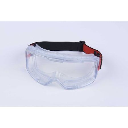 Safety Goggles, Clear Polycarbonate Lens, Anti-Fog & Anti-Scratch, Indirect Vented, Cloth Strap, 3000 Series MPN:GG3101-AF