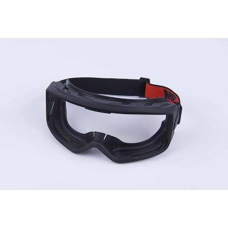 Safety Goggles, Clear Lens, Scotchgard Anti-Fog & Anti-Scratch, TPV Shroud, Indirect, 3000 Series MPN:GG3301-SGAF